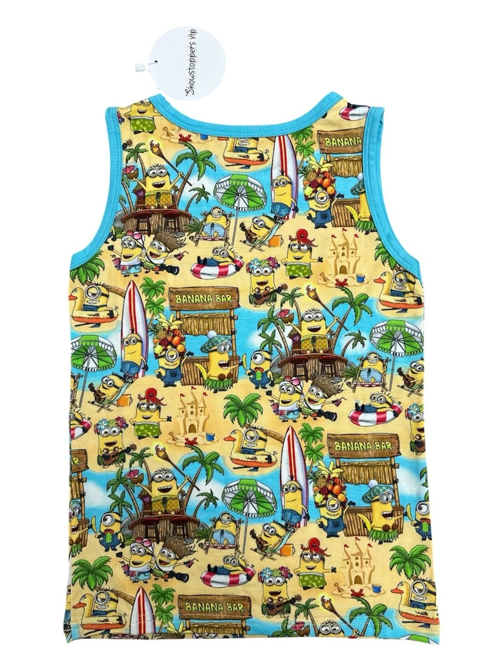 BAMBOO Minions Sz 4/5 Tank & Shorts Set Showstoppers- Like Little Sleepies